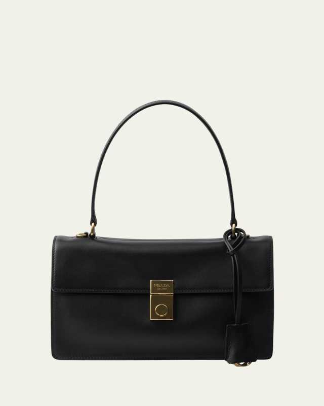 Sound Medium Soft Leather Top-Handle Bag